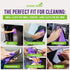 Screen Mom (6-Pack) Screen Cleaner Purple Microfiber Cloths - Microfiber Screens Cleaner Cloths, TV Cleaning Cloth