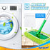 KEEPOW Reusable Microfiber Mop Pads, Compatible with Swiffer Sweeper Mop, 8 Pack for Surface Cleaning