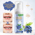 Toddler Foam Toothpaste with Low Fluoride for U Shaped Toothbrush, Foaming Dental Care for Kids (Strawberry+Blueberry)