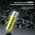 PKCELL 16-Pack, 2100mAh 1.2V 1200+ Rechargeable AA Batteries NiMH AA Rechargeable Batteries, Charging Cycles,Low Self