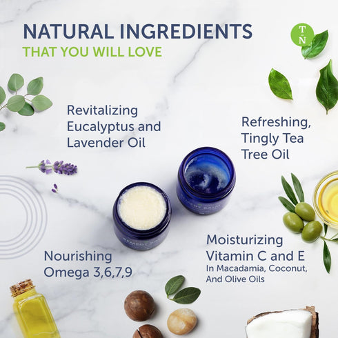 Remedy Balm with Tea Tree Oil, 2 oz - Truremedy Naturals Soothing Moisturizer for Fungal Infections