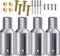 4 Pcs Threaded Tip Replacement Ultra Threaded Tip Repair Kit for Mop Handle Pole Extension