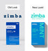 New Zimba Cherry Flavored Teeth Whitening Strips, Vegan, Enamel Safe, 14 Day Treatment