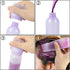 4 Pcs Root Comb Applicator Bottle | 6 Oz Hair Dye Applicator with Comb and Scale for Hair Care | Purple