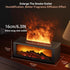 Vurlexat 7 150ml Essential Oil Diffuser, Colors Flame Fireplace Diffusers and Humidifier, Fire Flame Aromatherapy
