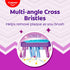 Pack 6) Colgate ZigZag Toothbrush for Deep Inter dental Clean with multi angle zig zag bristles (Medium