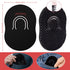 Pocket Hair Palm Combs - Portable Beard Brush, Plastic Palm Finger Hand Brush for Home Travel Use (6 Pack)