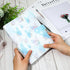 Nail Art Sticker Storage Book, 144 Slots Organizer for Nail Art Stickers, Plastic Binder, Blue