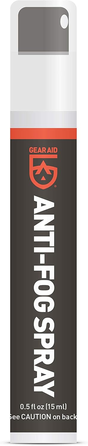 Gear AID Anti-Fog Spray and Cleaner for Goggles, Masks, Glasses