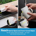110 PCS Upgrade Convex Point Magic Sponge Eraser Sheets, Disposable Portable Cleaning Wipes for Kitchenware and Bathroom