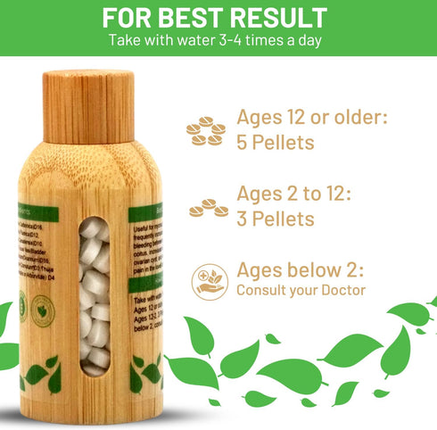 Fibroid Shrink & Ovarian Cysts BM36 Pellets, Naturally Helps Shrink Fibroids, Normalize Estrogen Levels, Prevent