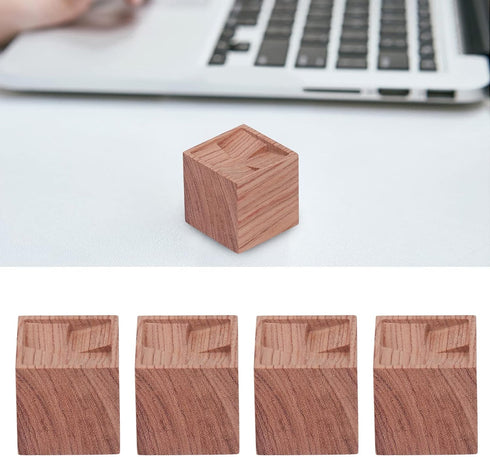 Hulex Supplies 8pcs Set, Essential Oil Diffuser Rosewood Car Diffuser, Compact Wooden Diffuser with Unique Natural