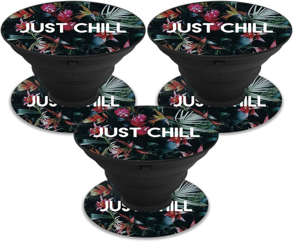 MightySkins Skin for PopSocket - Just Chill | Unique Vinyl Decal Wrap Cover | Protective, Durable, Easy to Apply,