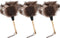 Ostrich Feather Duster Classic 14" with Wooden Handle, Natural Fluffy, Eco-Friendly Reusable for Home and Office