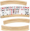 plusvivo Set of 4 Curved Playing Cards Holders for Seniors Adults -