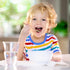 200 Pieces Disposable Mini Wooden Forks, Small Sporks, Appetizer Forks for Carnival Birthday Party Supplies (4 Inches)