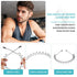 Unisex Flexible Metal Hair Band Headbands, Non-Slip Hairband for Men and Women, Wavy Elastic Hoop