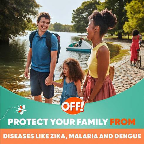 OFF! FamilyCare Insect & Mosquito Repellent Aerosol, 4 Oz, Smooth and Dry Formula, 6 Hours Protection