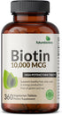 Futurebiotics Biotin 10,000 MCG High Potency Tablets, Supports Healthy Hair, Skin & Nails, 360 Vegetarian