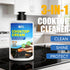 Tidybond 8.8 oz Glass Cooktop Cleaner & Polish Kit Heavy Duty Stove Top Cleaner with Scraper & Scrubbing Pad, Removes