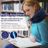 S Cervical Neck Traction Device for Instant Neck Pain Relief, Inflatable & Adjustable Neck Support Brace, Blue