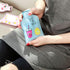 3Pcs Mini Hot Water Bottle Bag/Hand Warmer, Small Reusable Cold Pack, Korea Style Cute Therapy Heating Pad (Blue)