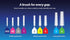Piksters Interdental Brushes, Size 6, 40 pk, Gum Soft Bristles for Larger Gaps, Safe for Braces, Plaque Removal