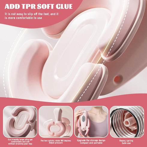 Nukinp Pelvic Floor Exercise Devices for Women Adjustable Rotatable Pelvic Floor Muscle Trainer Portable Exercise