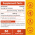 2000 MG Liposomal NAD Supplement - High Absorption & NAD Pontecy, More Efficient Than Nicotinamide Riboside, 100% Pure NAD+ Supplements for Aging Defense, Metabolism & Cellular Energy, 60 softgels