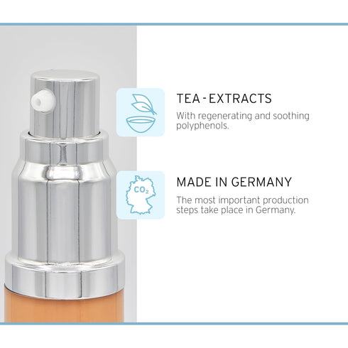 Nutraskin Silk & Smooth Medium Concealer, Natural Liquid for Flawless Complexion, Made in Germany, 10ml