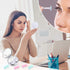 Contact Lens Case Portable Travel Box with Mirror, Tweezers, Remover Tool & Solution Bottle