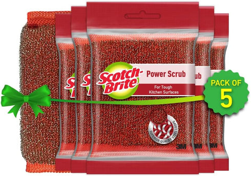Scotch-Brite Power Scrub Stainless Steel Loops - Pack of 5