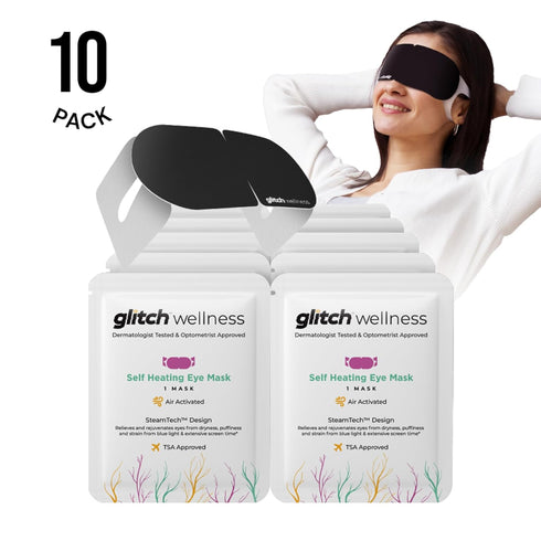 Steamtech Self Heated Dry Eye Masks - 20 Eye Doctor Approved Warm Eye Compress for Dry Eyes Relief