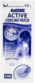 BeKoool Active Cooling Patch 4 Count for Cooling Relief During mild to moderately strenuous Activities
