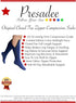 Original Navy 20-30 mmHg Firm Compression Leg Sock - Closed Toe, Men Women, 1 Pair (4X-Large)