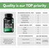 Chlorella Spirulina Powder Capsules - Organic 3000 mg Purest Blue Green Algae, Best Natural Detox Superfood