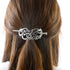 Viking Celtic Hair Slide Hairpins, Antique Silver Hair Accessories, Celtic Knot Hair Barrettes for Long Hair Jewelry