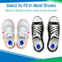 Kids Heel Cups for Pain Relief (2 Pairs) - Silicone Gel Inserts for Plantar Fasciitis, Bone Spur, Orthopedic Support