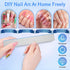 Nail File 100/180 Grit, 25 Count Heavy Duty Emery Boards for Acrylic/Natural Nails, Salon Use