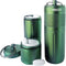 Two-Layer Large Pill Organizer, Waterproof Pill Case for Pills, Vitamins, Supplements, Size: 1.6 x 1.6 x 4.4 in (Green)