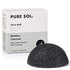pureSOL Activated Charcoal Konjac Sponge, 100% Natural, Eco-Friendly Facial Sponge for Acne, Exfoliating