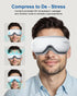 Morelax Fathers Dad Day Gifts,Eye Massager with Heat & Bluetooth Music, Birthday Gifts for Women, Reduce Eye Strain