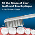 Toothbrush Replacement Heads Compatible with Quip, 8 Packs - Electric Brush Head Refill