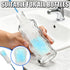 TOAINRSI Set Bottle Cleaning Brush - Long Handle Bottle Cleaner, for Long Narrow Neck Bottles, Water Bottles, Baby