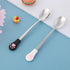 Sibba Dog Cat Spoon, 2 Pcs Food Can Spoon, Cute Claw Scoop Stainless Steel Portable Scoop
