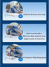 YZRYXHWL Bedridden Patient Turning Device-Multifunctional Turning Pillow PU Leather Anti-Bedsore Waterproof Paralyzed