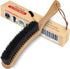 TAKAVU Premium Clothes Brush, Hat Brush with 100% Black Boar Bristle, Large Beech Wood Handle for Lint Removal