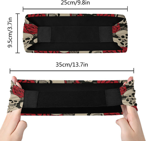 Sports Headbands for Women, Breathable Elastic Hair Bands, Quick Dry Head Bands