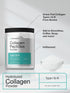 Horbaeach Collagen Peptides Powder 7oz | Unflavored Multi Collagen Protein and Amino Acids | Type I and III | Gluten