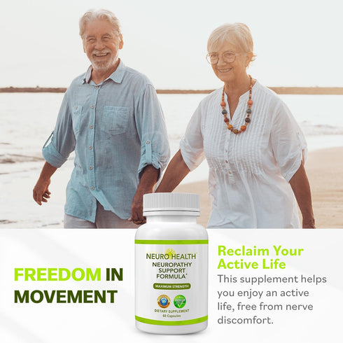 Nerve Support Formula for Neuropathy - Your Nerve Savior Supplement with B Vitamins for Nerve Discomfort Relief - 60
